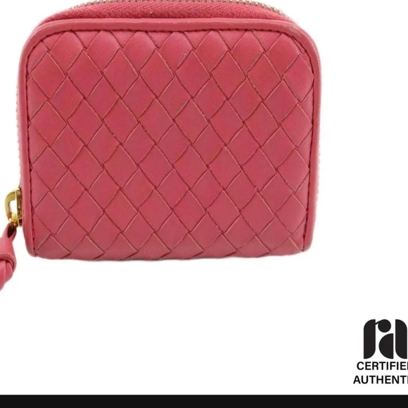 LABUBU PLUS Bottega Venetta Woven Leather coin purse - Picture 6 of 7